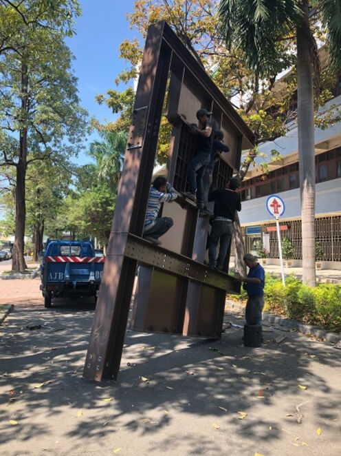 高雄市前鎮區行政中心耐震補強工程